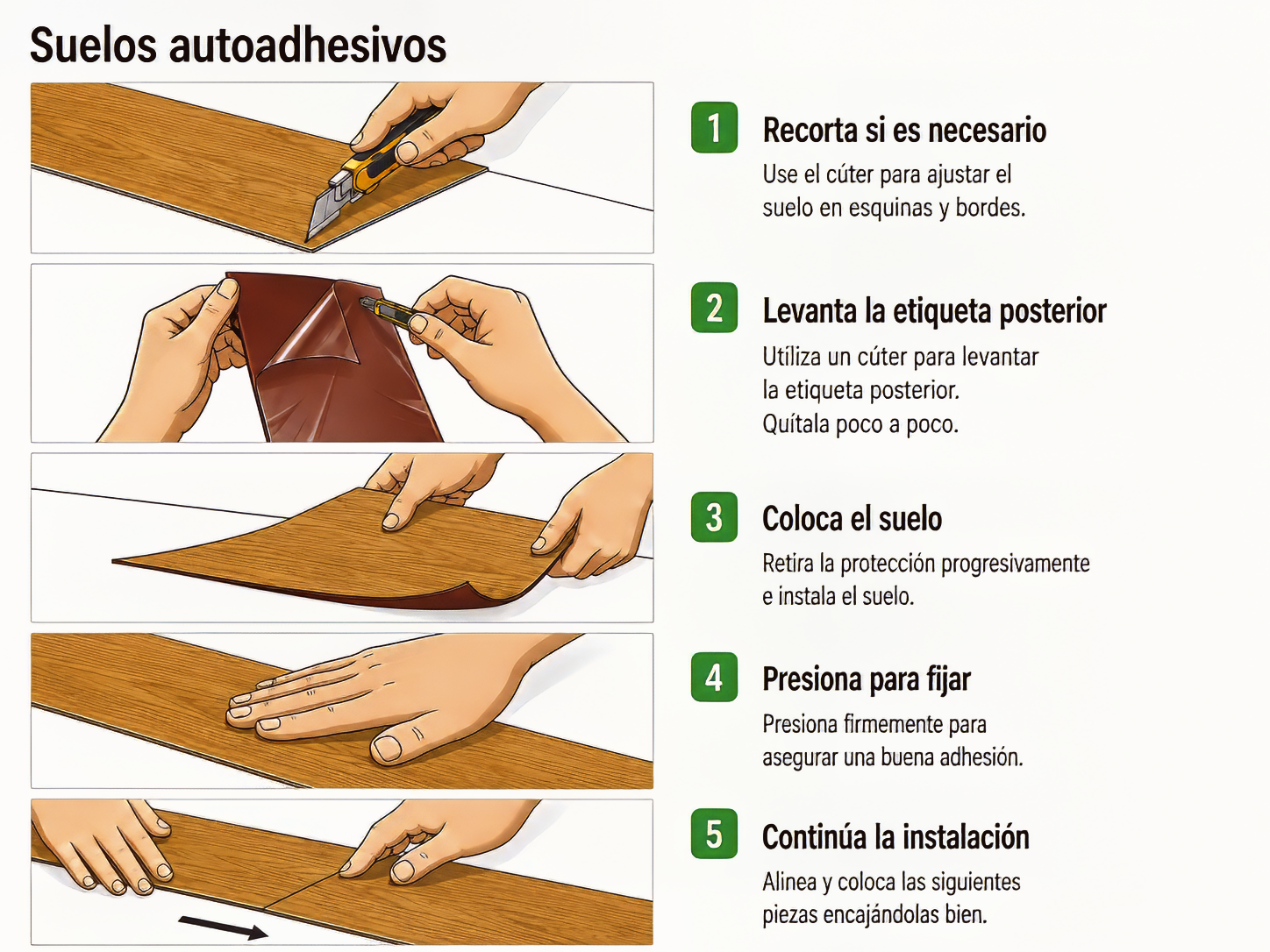 Section 2 : Sols autocollants